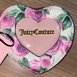 NWT 🔥 juicy couture moody garden cream Coín-purse